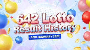 6/42 Lotto Result History and Summary 2023