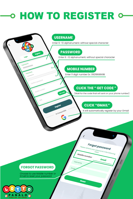 How to register on panalotto?
