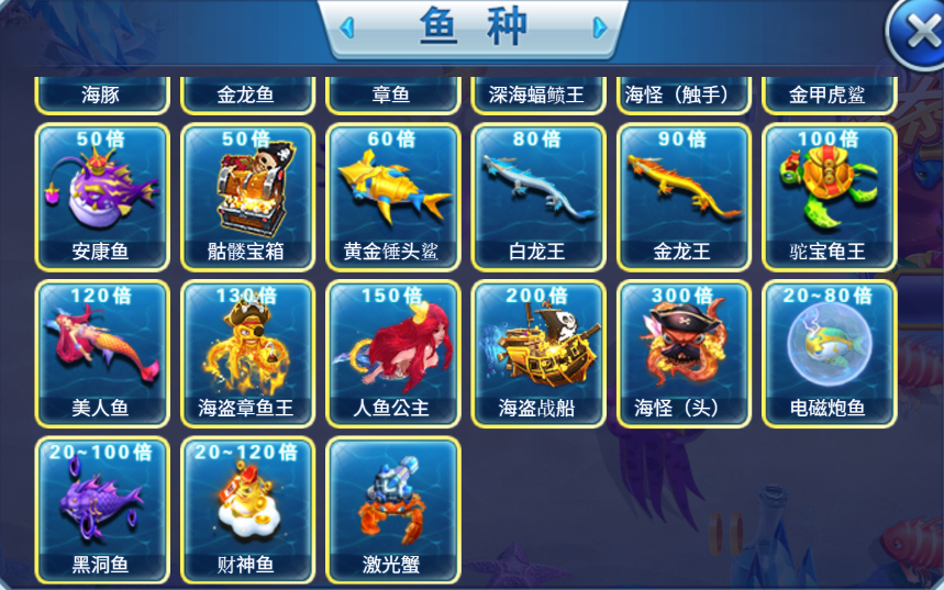 開元紅包捕魚-魚種-2